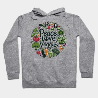 Funny Vegetarian Men Women Cool Veggie Hoodie